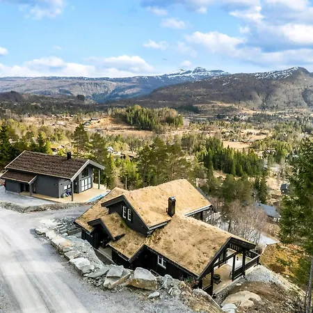 別荘 Mountain With Panoramic Views In Kvamskogen