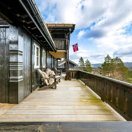 Mountain With Panoramic Views In Kvamskogen 別荘